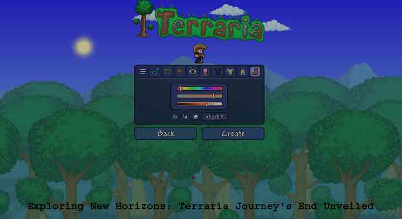 Exploring New Horizons: Terraria Journey’s End Unveiled