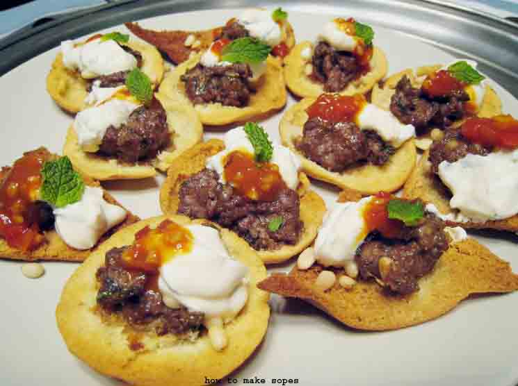 how to make sopes