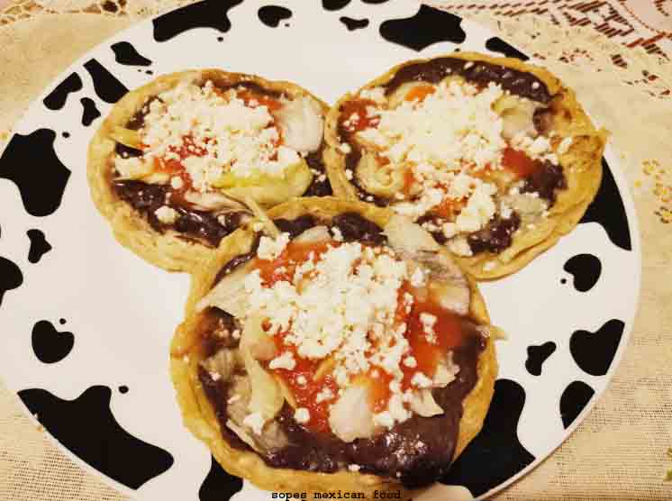 Sopes Mexican Food